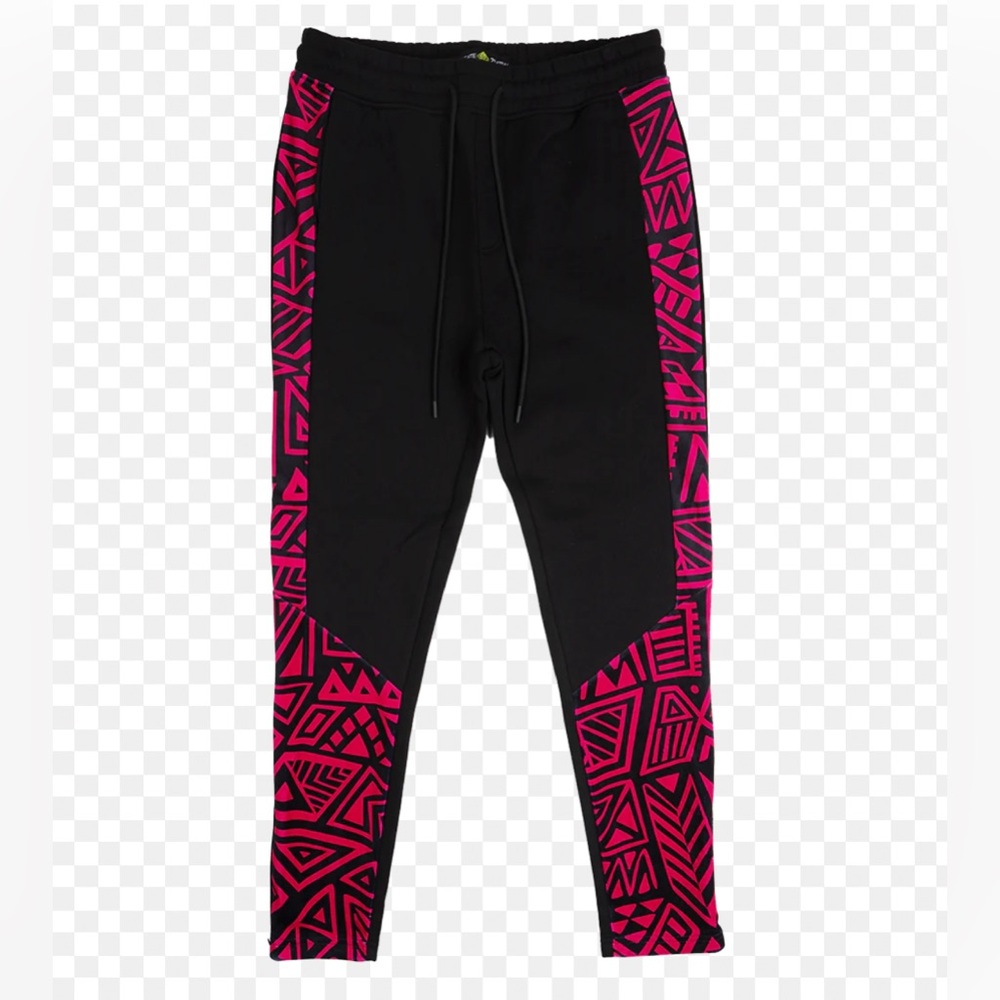 NEW CREATE 2MRW Jogging Pants Hot Pink Black (Sizes M, L & XL)